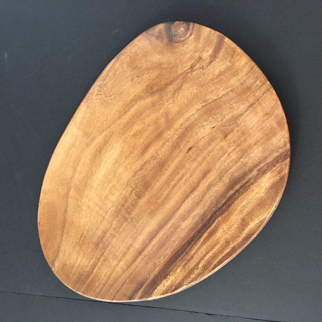 Wood platter 12